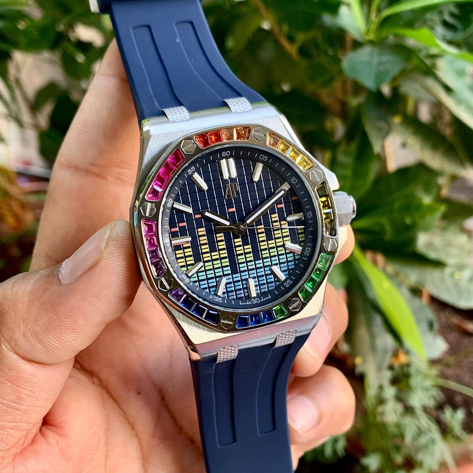 Audemars Piguet Offshore Music Edition Rainbow Diamond Bezel