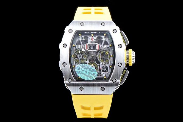 Richard Mille Super Clone Replica RM 11-03 Series Yellow Tape