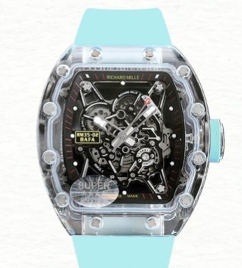 Richard Mille Super Clone RM35-02 Men Automatic Rubber Band Watch