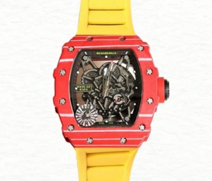 Richard Mille Super Clone RM35-02 Men Mechanical Rubber Band Ceramics Bezel