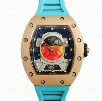 Richard Mille Super Clone RM52-05 Men Mechanical Watch Mars Earth Dial
