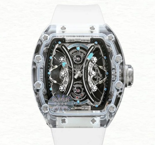 Richard Mille Super Clone RM53-01 Automatic Men Transparent Dial Watch