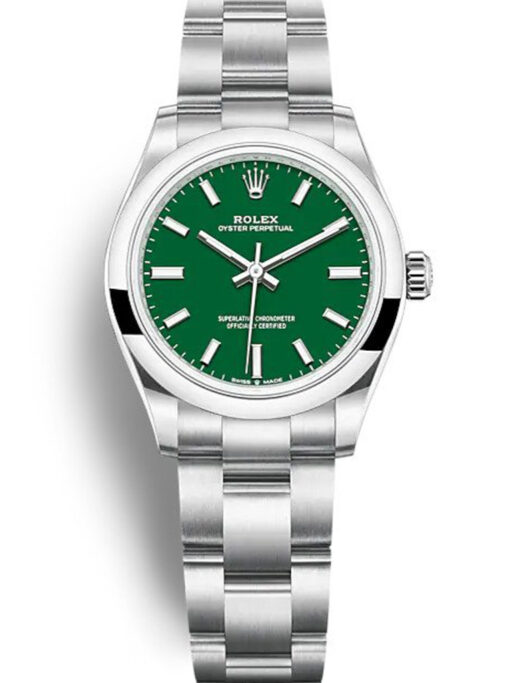 Rolex Oyster Perpetual 31mm Green Dial 277200 Super Clone