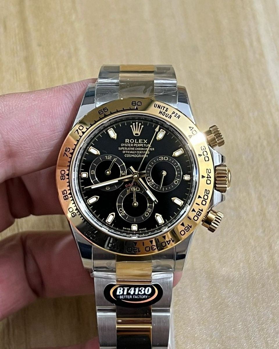 Rolex Daytona Super Clone M116503-0004 Black Dial 40mm