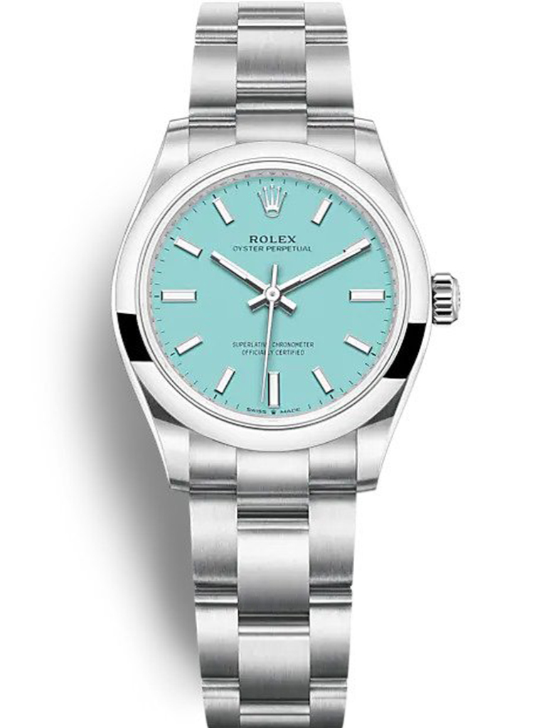 Rolex Oyster Perpetual 31mm Turquoise Blue Dial 277200 Super Clone